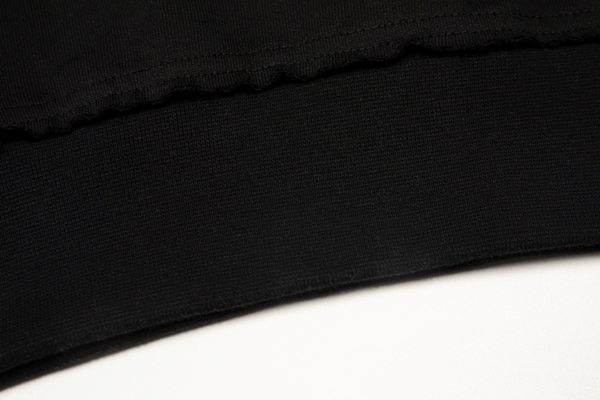 ブランドパーカー角部分ディテール